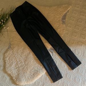 Dynamite Naomi Faux Leather Leggings Black XS